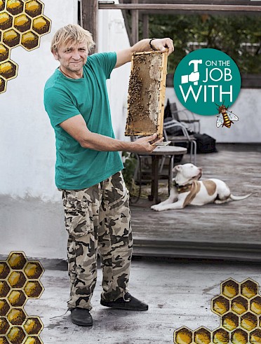 MEET DARIUS, OUR BEE KEEPER AT LIBERTY HARBOR